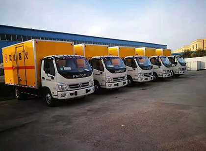 芦山爆破器材运输车